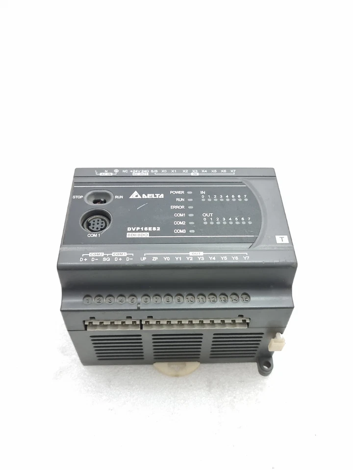 Used Working Delta DVP16ES200T DVP16ES2 100-240Vac